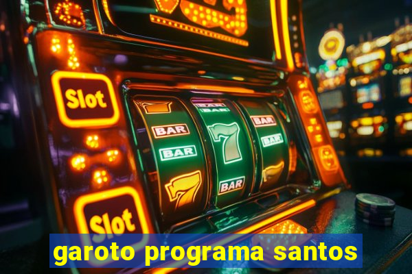 garoto programa santos